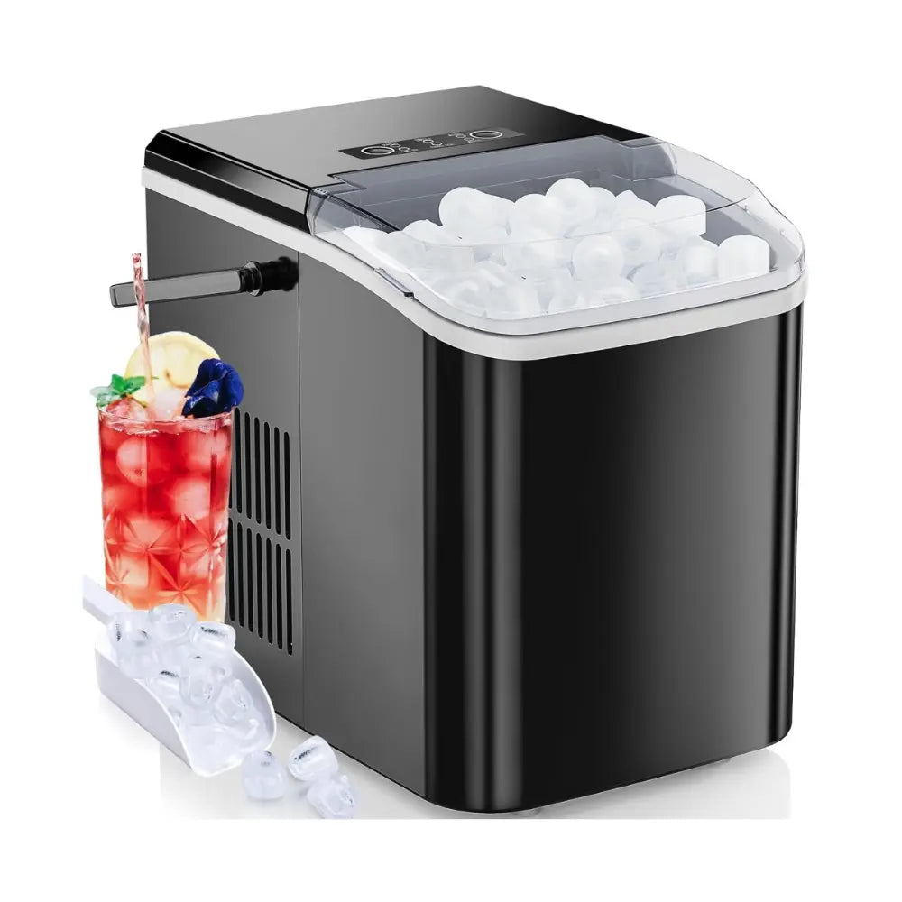 Portable Ice Maker Countertop with Handle