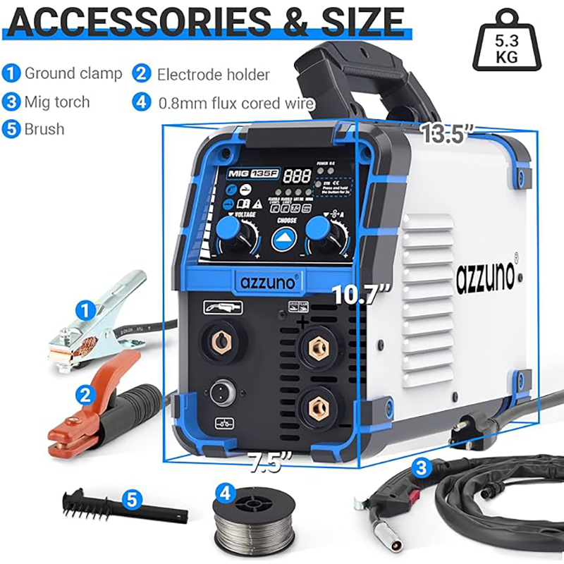 3-in-1 Welding Machine: Portable, Lightweight, Easy-to-Use