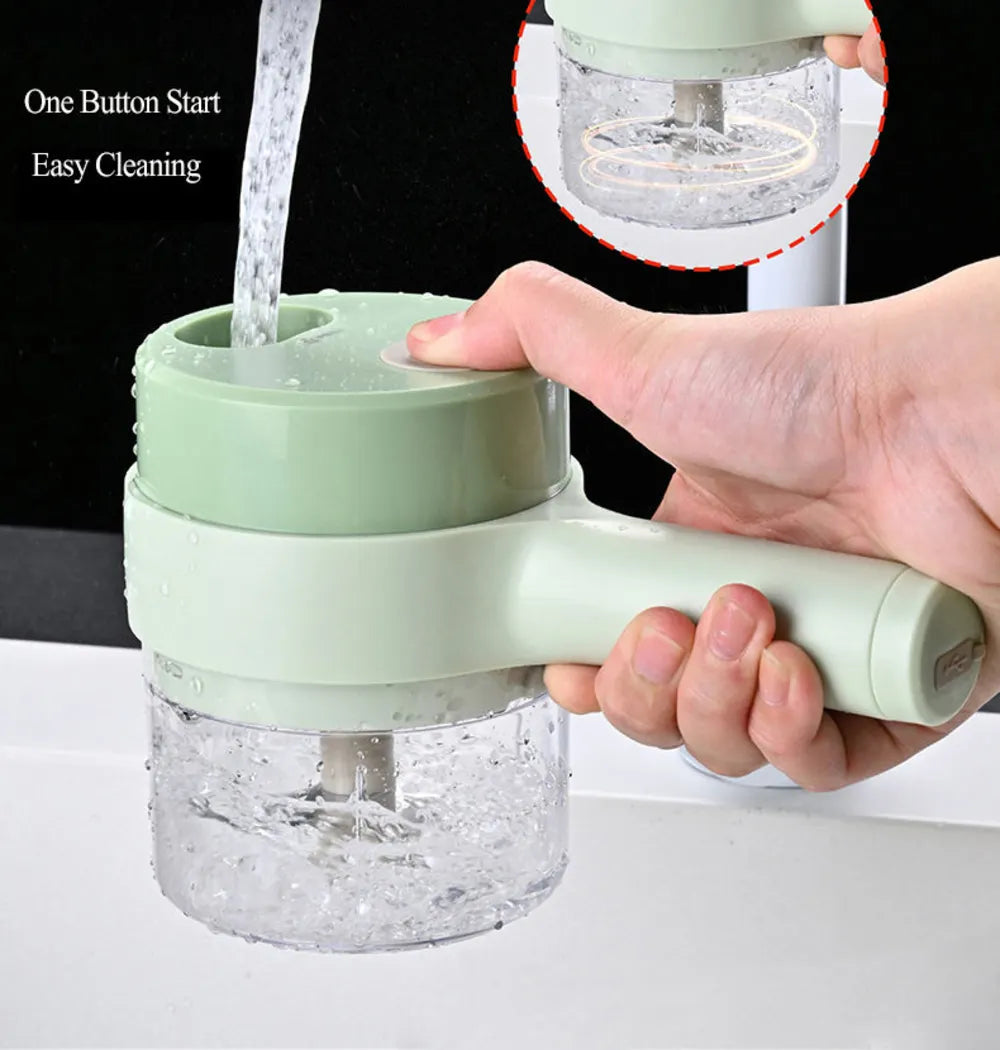 Vegetable Food Chopper - Mini Food Processor Veggie Chopper & Meat Grinder