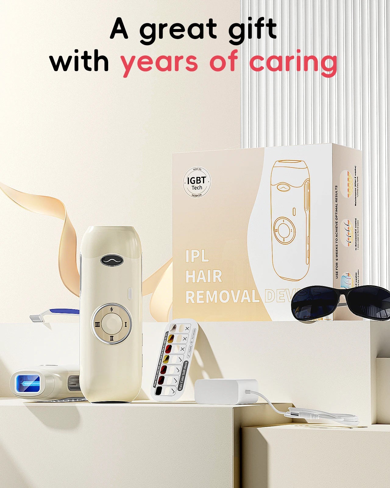 Laser Hair Removal IPL 22J Painless Ultra-Fast for Men & Women