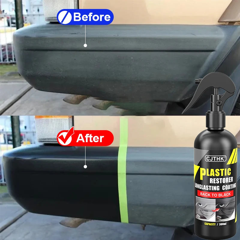 Car Plastic Restorer - Longlasting Gloss & Color Renewal