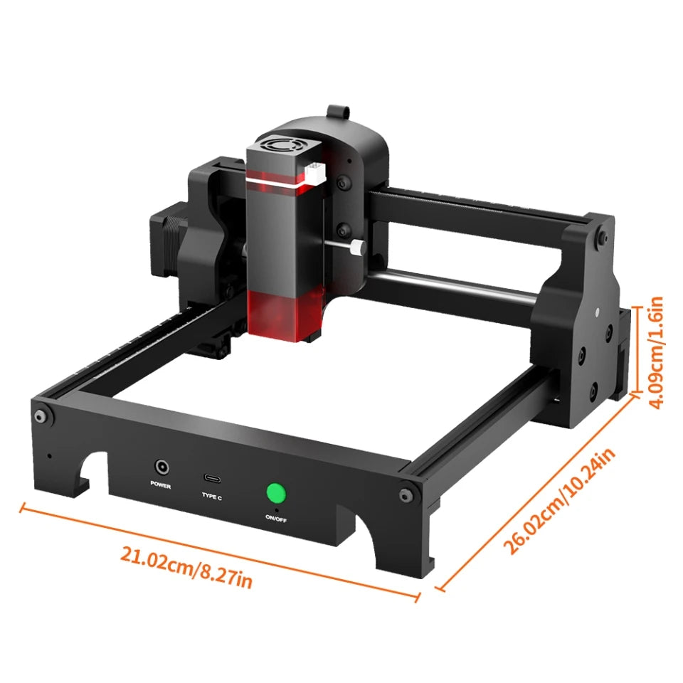 Laser Engraver: DIY Wood, Metal & Glass Engraving Machine