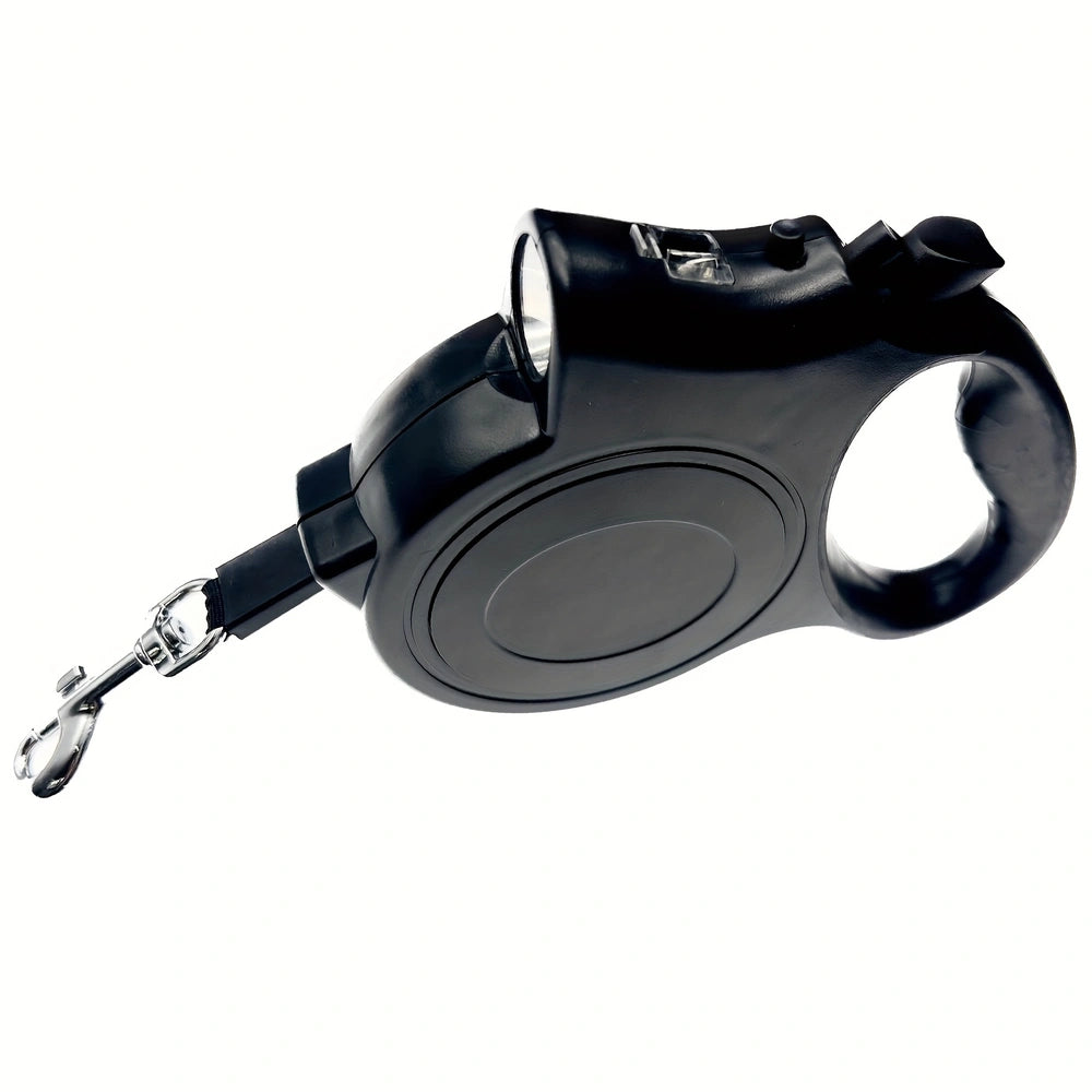 16ft LED Dog Leash - Retractable, Adjustable for Medium and Large Dogs