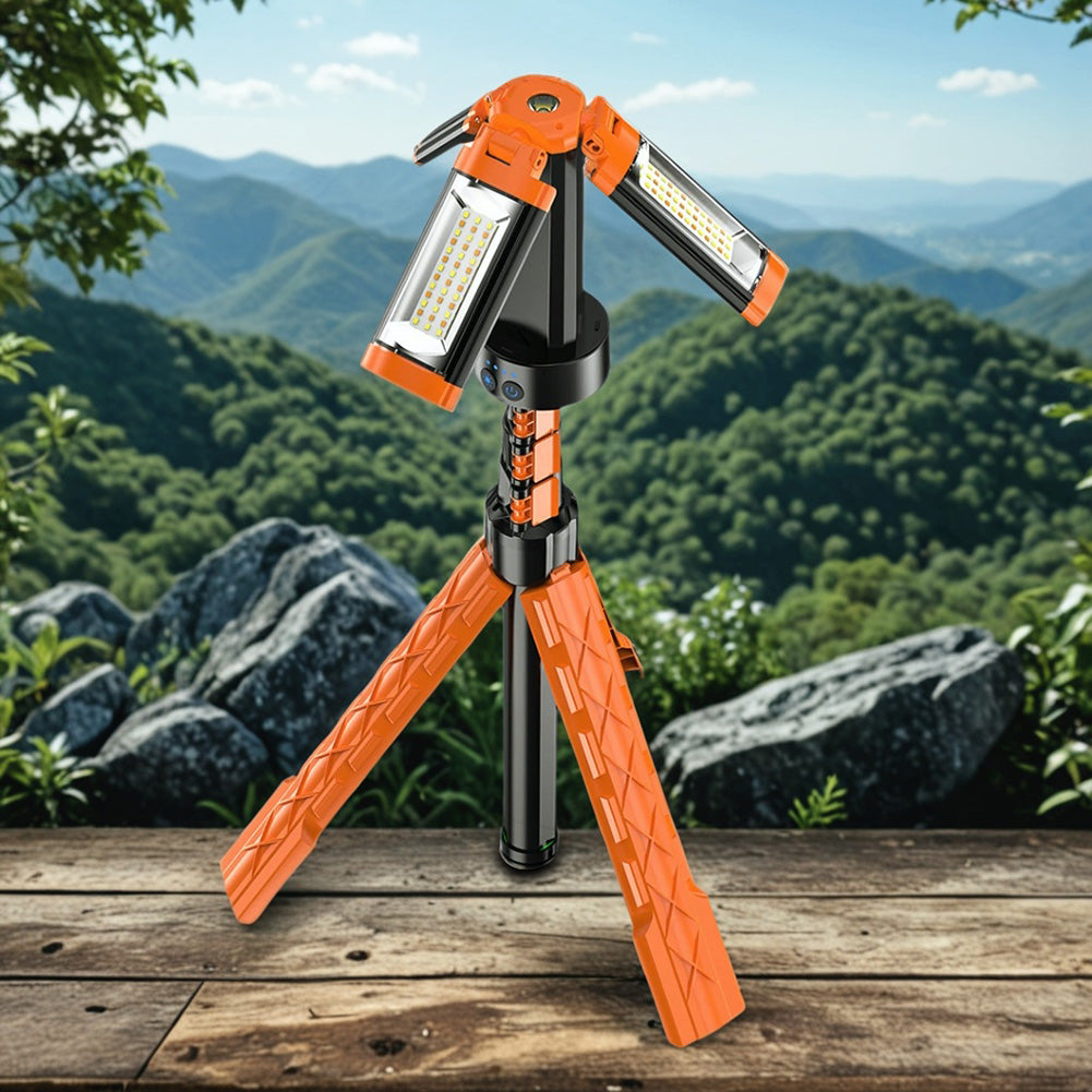 Folding Camping Light LED Rechargeable Lantern with Power Display