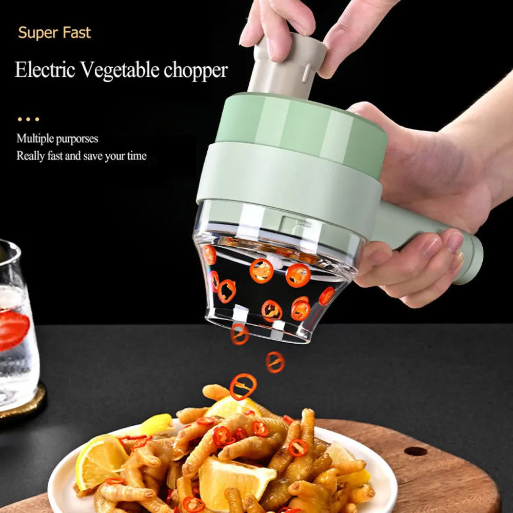 Vegetable Food Chopper - Mini Food Processor Veggie Chopper & Meat Grinder