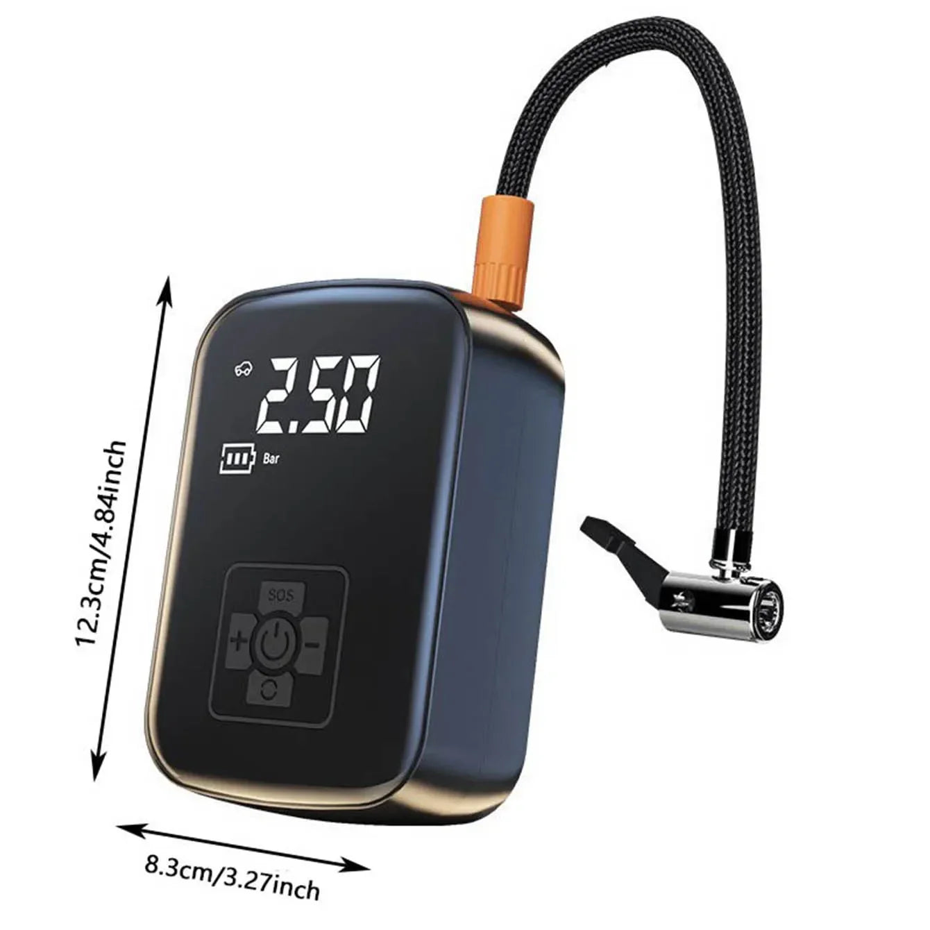 Wireless Car Air Compressor: Intelligent Digital Display