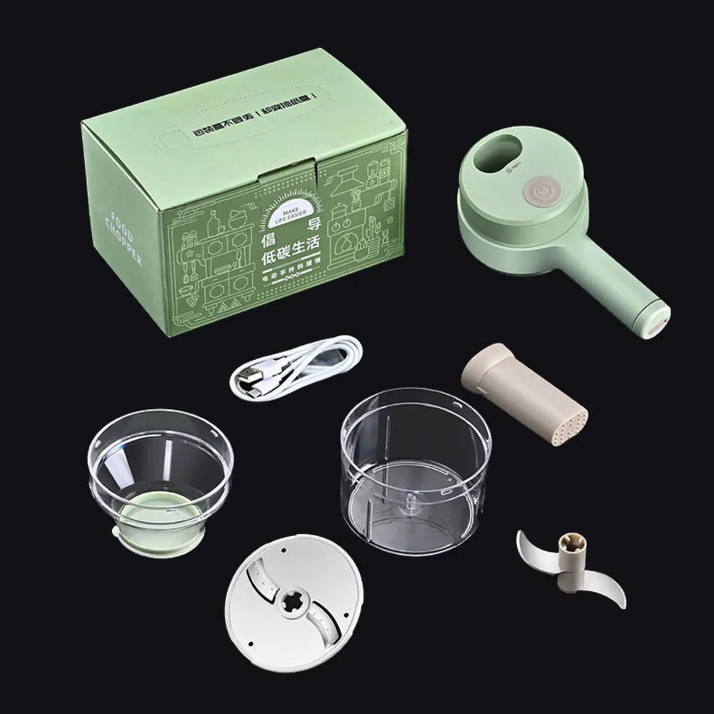 Vegetable Food Chopper - Mini Food Processor Veggie Chopper & Meat Grinder
