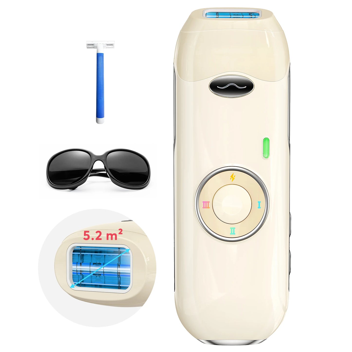 Laser Hair Removal IPL 22J Painless Ultra-Fast for Men & Women