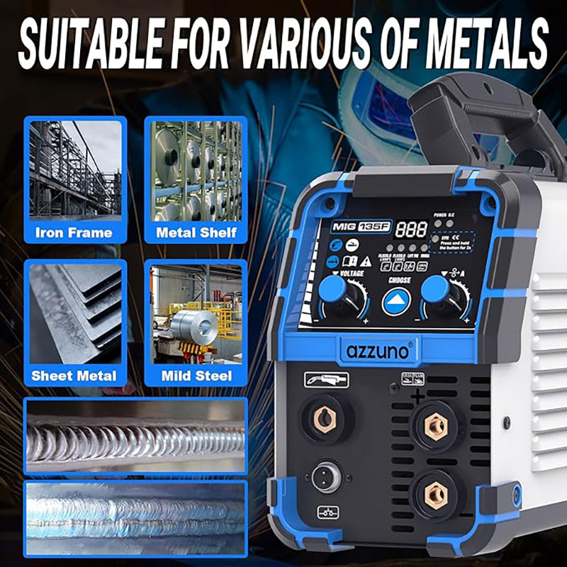 3-in-1 Welding Machine: Portable, Lightweight, Easy-to-Use