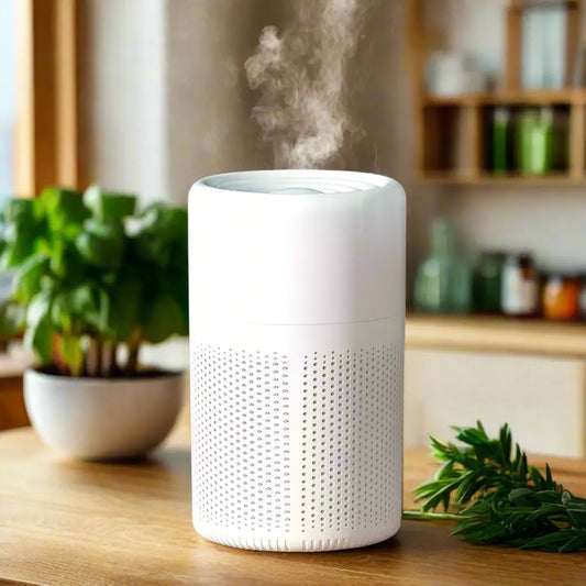 HEPA Mini Desktop Air Purifier - Portable Odor Remover
