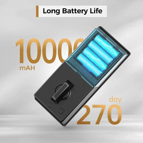Smart WiFi Door Lock with Camera and Fingerprint Access