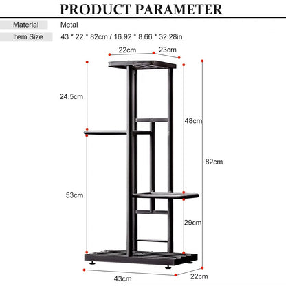 Metal Plant Stand - 4 Layers
