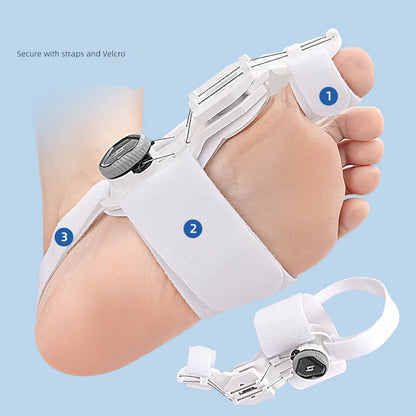 Bunion Corrector Unisex Foot Hallux Valgus Braces Rotatable Toe Separator Straightener Adjustable Pedicure Finger Toe Corrector