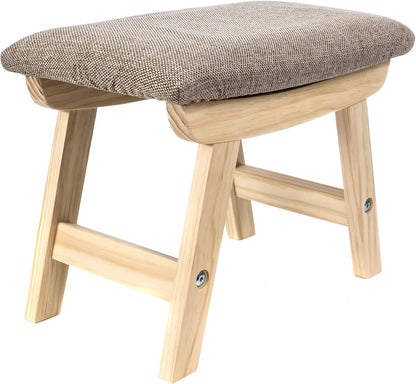Vanity Seat - Step Foot Stool - Ottoman Foot Rest