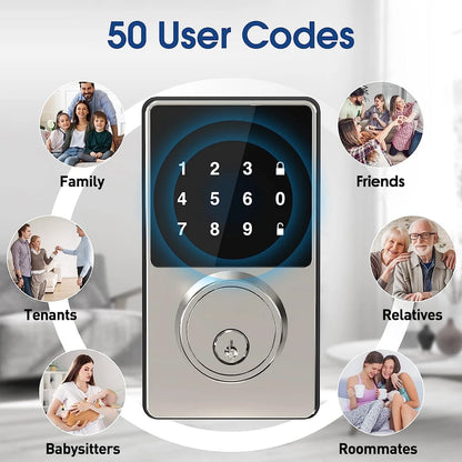Smart Lock Keyless Entry: Touchscreen