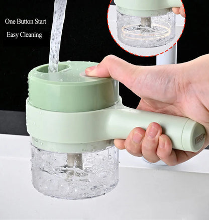 Vegetable Food Chopper - Mini Food Processor Veggie Chopper & Meat Grinder