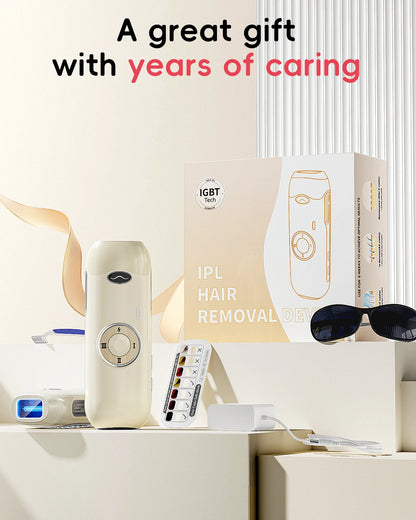 Laser Hair Removal IPL 22J Painless Ultra-Fast for Men & Women