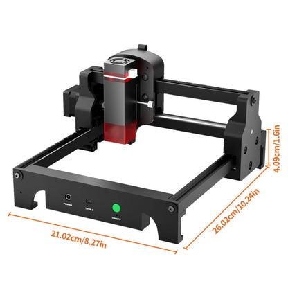 Laser Engraver: DIY Wood, Metal & Glass Engraving Machine