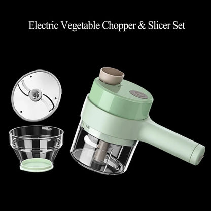 Vegetable Food Chopper - Mini Food Processor Veggie Chopper & Meat Grinder