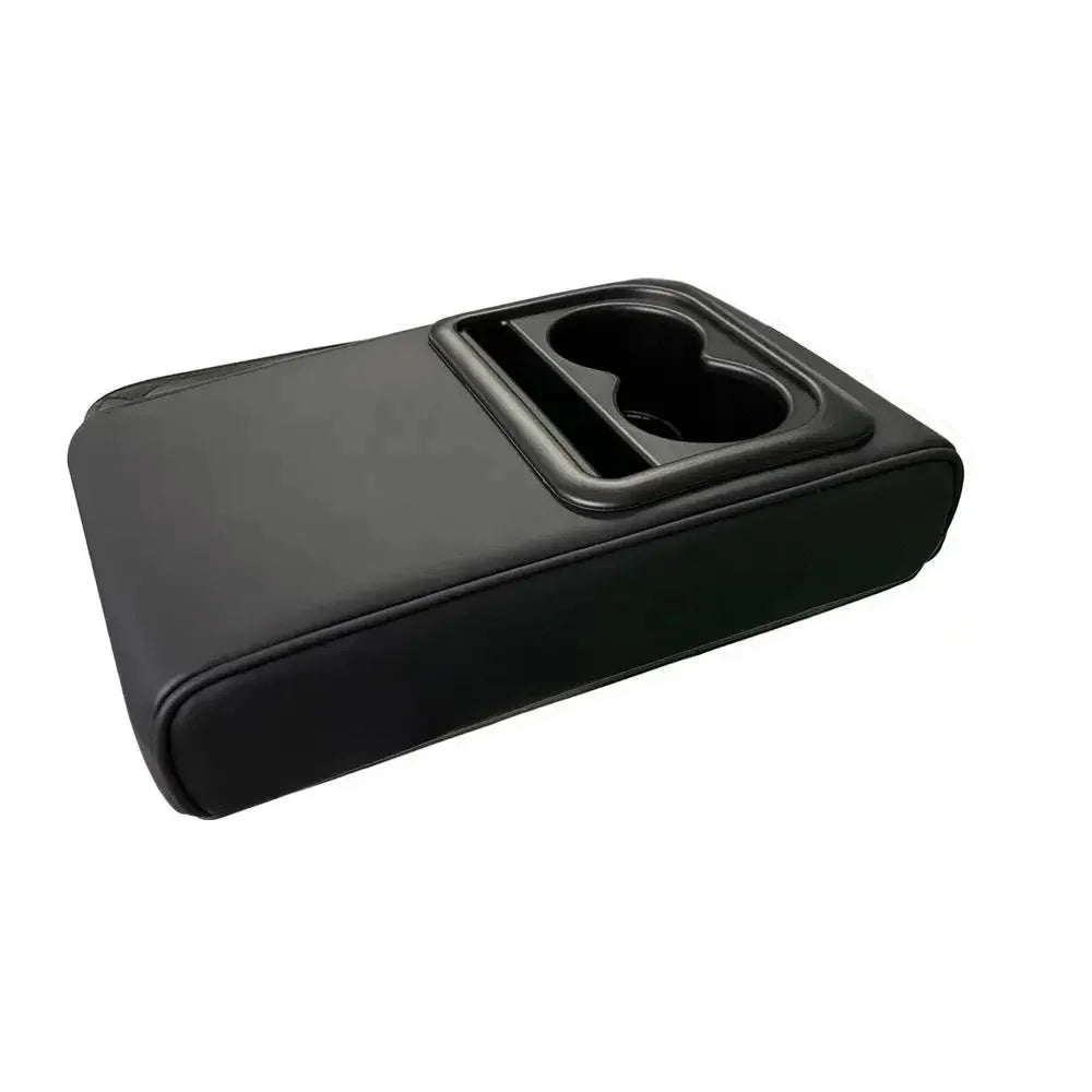 Car Console Cushion - Waterproof Armrest with Cup Holder
