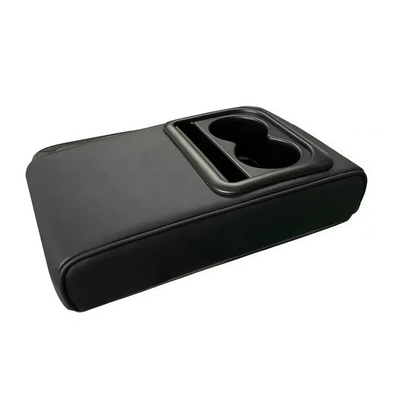 Car Console Cushion - Waterproof Armrest with Cup Holder