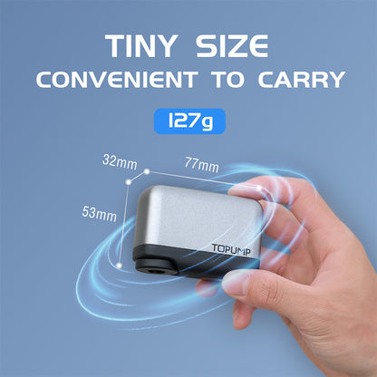 Mini Bike Pump: Portable 120PSI Electric Bicycle Air Pump