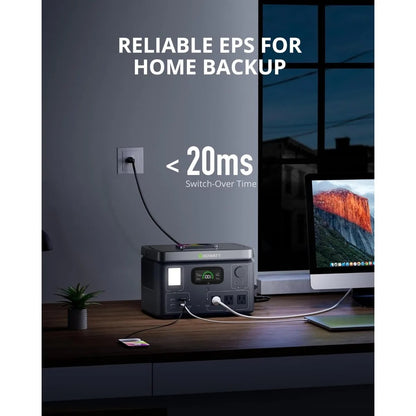 Portable Power Station 600W - Fast Charge Solar Generator