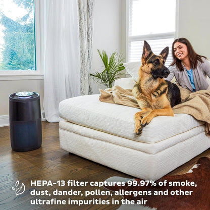 Quiet HEPA Air Purifier with Plasma Ion for 1,940ft² Rooms
