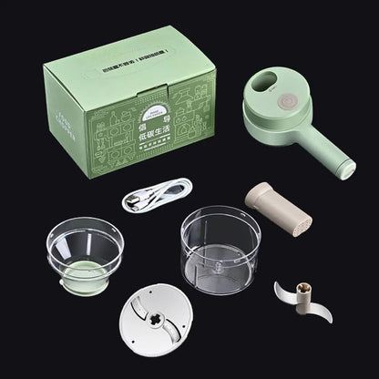 Vegetable Food Chopper - Mini Food Processor Veggie Chopper & Meat Grinder