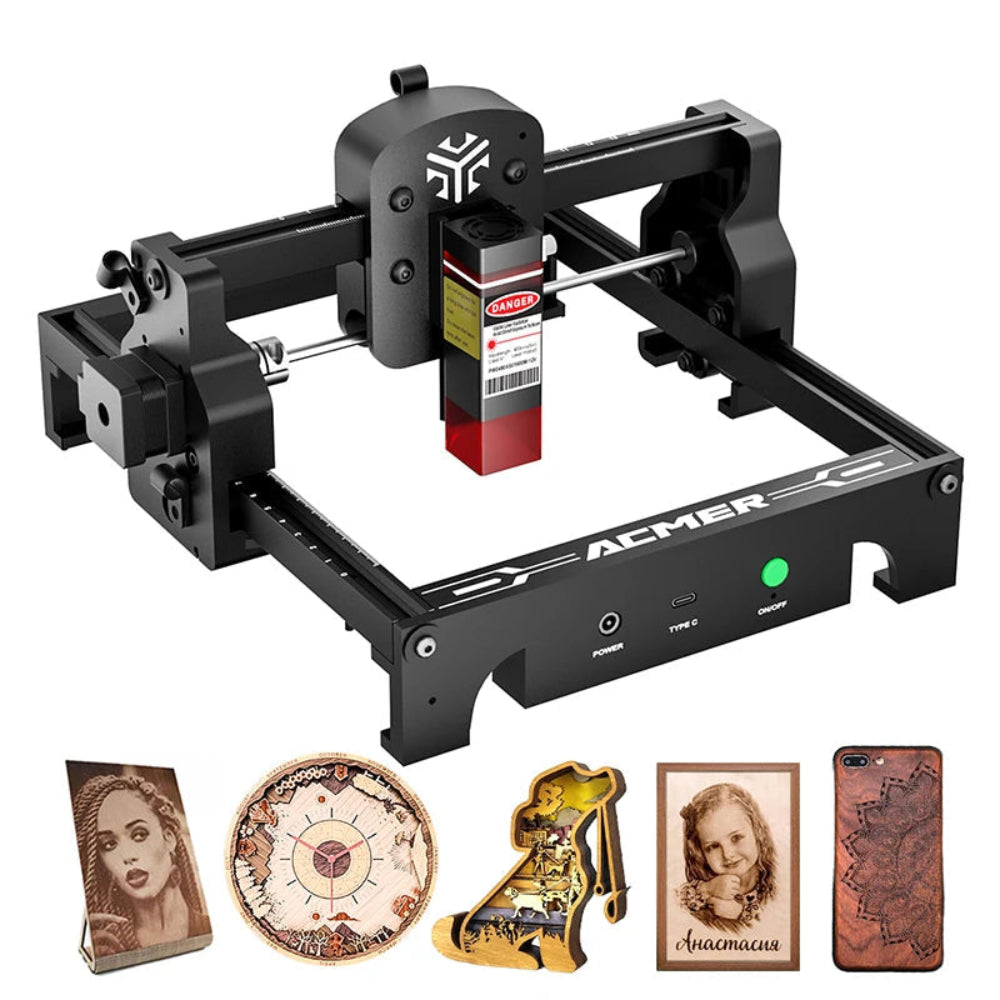 Laser Engraver: DIY Wood, Metal & Glass Engraving Machine
