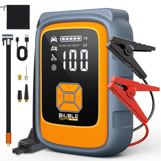 9000A Car Jump Starter 12V Portable Booster for Gas & Diesel