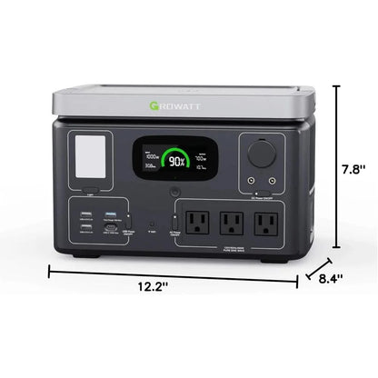 Portable Power Station 600W - Fast Charge Solar Generator