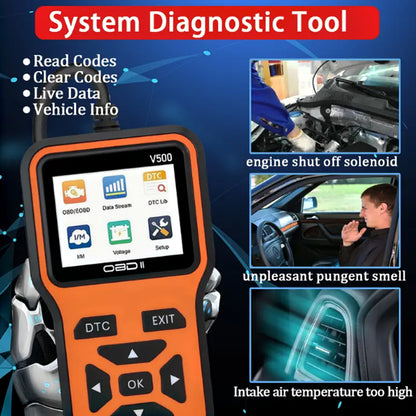 OBD2 Scanner V500 - Fast Code Reader & Voltage Check