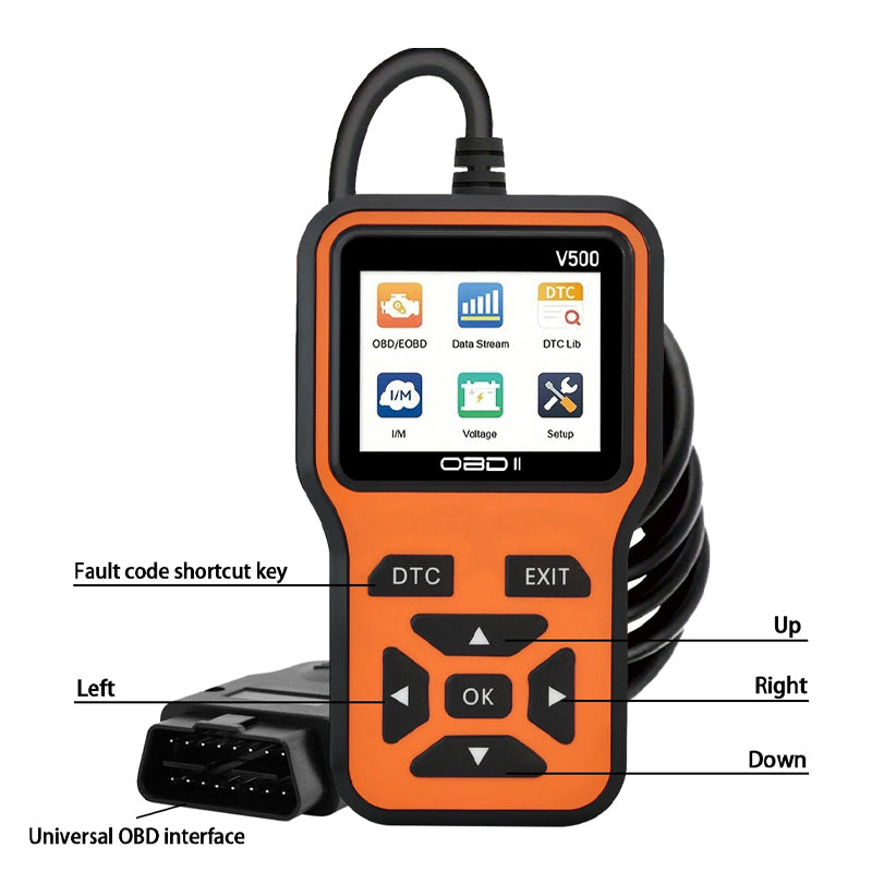 OBD2 Scanner V500 - Fast Code Reader & Voltage Check
